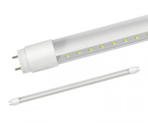 Лампа светодиодная LED-T8R-П-PRO 10Вт 230В G13R 6500К 800Лм 600мм прозрачная поворотная IN HOME