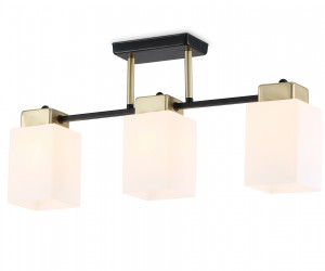 TR303046/3 BK/GD черный/золото E27/3 max 60W 540*100*270