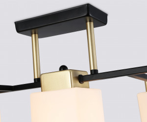 TR303048/5 BK/GD черный/золото E27/5 max 60W 540*480*270