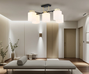 TR303048/5 BK/GD черный/золото E27/5 max 60W 540*480*270