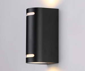 ST3744/2 BK черный IP54 GU10/2 max 35W 150*68*92