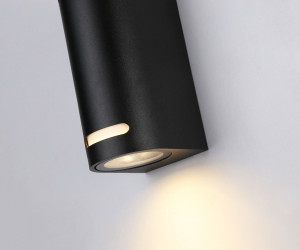 ST3744/2 BK черный IP54 GU10/2 max 35W 150*68*92