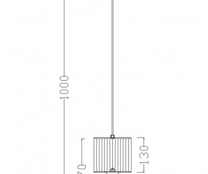 Подвесной светильник Freya FR5093PL-01CH