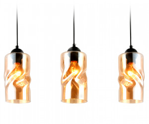 TR3556/3 BK/TI черный/янтарь E27 max 40W 570*110*1200