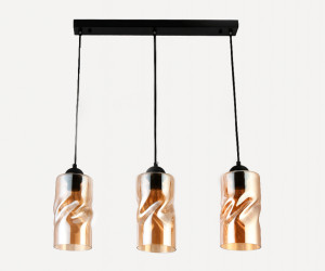 TR3556/3 BK/TI черный/янтарь E27 max 40W 570*110*1200