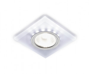 S215 W/CH/WH матовый/хром/MR16+3W(LED WHITE)