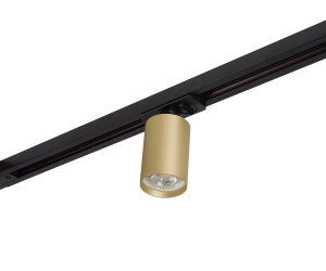 DK6201-BG Трековый светильник IP 20, 15 Вт, GU5.3, матовое золото с черным, алюминий