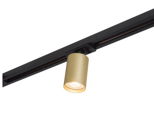 DK6201-BG Трековый светильник IP 20, 15 Вт, GU5.3, матовое золото с черным, алюминий