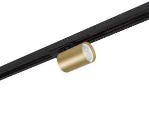 DK6201-BG Трековый светильник IP 20, 15 Вт, GU5.3, матовое золото с черным, алюминий