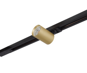 DK6201-BG Трековый светильник IP 20, 15 Вт, GU5.3, матовое золото с черным, алюминий