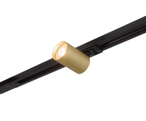 DK6201-BG Трековый светильник IP 20, 15 Вт, GU5.3, матовое золото с черным, алюминий