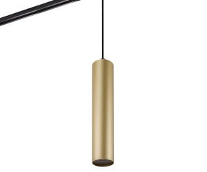 DK6210-BG Трековый светильник IP 20, 15 Вт, GU10, матовое золото с черным, алюминий