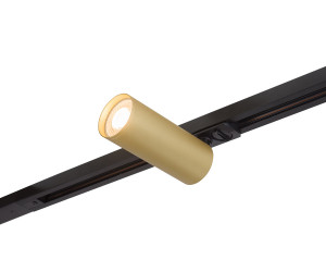 DK6202-BG Трековый светильник IP 20, 15 Вт, GU10, матовое золото с черным, алюминий