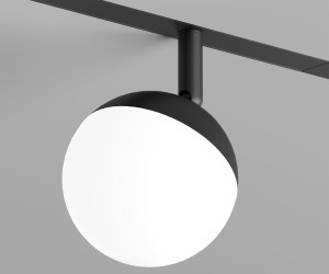 DK8055-BK Акцентный светильник SMART MOON 12W DIM 3000K-6000K, черный, алюминий, акрил