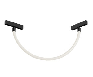 DK8060-BK Гибкий рассеивающий матовый светильник SMART RAY 18W DIM 3000K-6000K, длина плафона 1.5м, черный