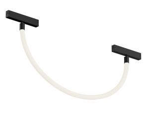 DK8060-BK Гибкий рассеивающий матовый светильник SMART RAY 18W DIM 3000K-6000K, длина плафона 1.5м, черный