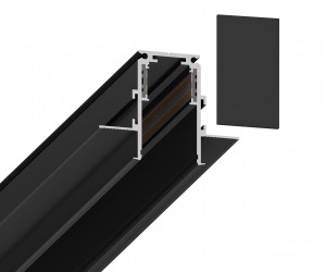 GL3608 BK черный заглушка для встраиваемого магнитного шинопровода Magnetic 48V (2шт)