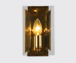 TR5157 GD/CL золото/прозрачный E14/1 max 40W 210*130*100