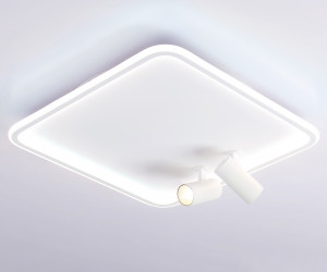 FL5114/1+2 WH белый 97W 3000K-6400K 480*480*130 (ПДУ ИК)