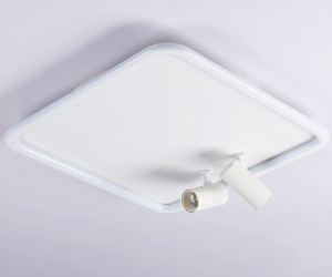 FL5114/1+2 WH белый 97W 3000K-6400K 480*480*130 (ПДУ ИК)