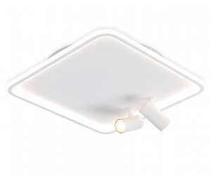 FL5114/1+2 WH белый 97W 3000K-6400K 480*480*130 (ПДУ ИК)