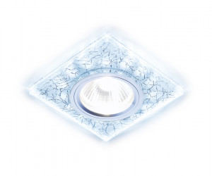 S227 W/CH/C белый/серебро/MR16+3W(LED COLD)