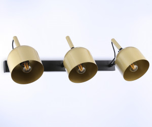 TR97109/3 GD/BK золото/черный E27*3 max 40W D130*223*273*550