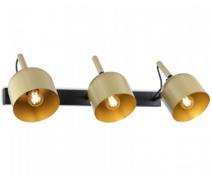 TR97109/3 GD/BK золото/черный E27*3 max 40W D130*223*273*550
