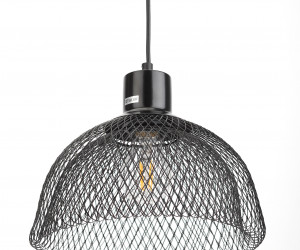 Подвес PL6 BK  ЭРА металл, E27, max 40W, d250 мм, черный