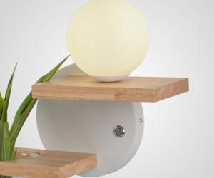 Настенный светильник WA9878-1 WT 000059548