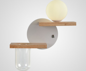 Настенный светильник WA9878-1 WT 000059548