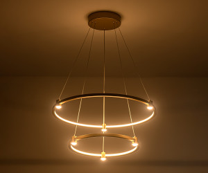 FL5508/2+6 GD золото 45W 3000K/4200K/6400K D600/400*1300 (без ПДУ)