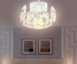 TR5092/10 CH/CL хром/прозрачный E14/10 max 40W D680*320