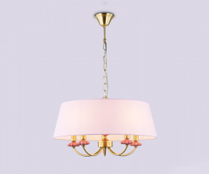 LH75021/5 GD/PI золото/розовый E14/5 max 40W D550*730