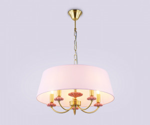 LH75021/5 GD/PI золото/розовый E14/5 max 40W D550*730