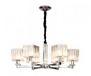 TR4522/6 CH/CL хром/прозрачный E14/6 max 40W D710*660