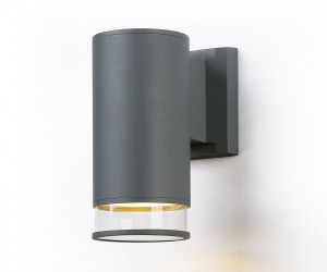 ST3818 GR/CL серый/прозрачный IP54 GU10 max 35W 187*90*160