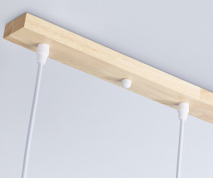 TR83135/3 LW/FR светлое дерево/белый матовый E27/3 max 40W 640*180*1040