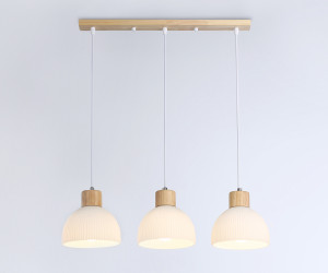 TR83135/3 LW/FR светлое дерево/белый матовый E27/3 max 40W 640*180*1040