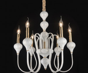 Подвесная люстра PL1075-10 WT+GD 000067359