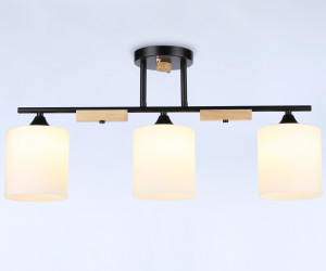 TR9551/3 BK/FR черный/белый матовый E27/3 max 40W 595*115*280