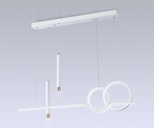 FL5393/5 WH белый 3000K/4200K/6400K+4200K 62W 1000*75*1200 (ПДУ ИК)