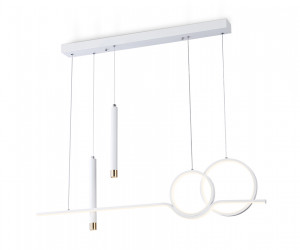 FL5393/5 WH белый 3000K/4200K/6400K+4200K 62W 1000*75*1200 (ПДУ ИК)