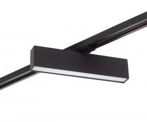 DK6440-BK Трековый светильник IP 20, 10 Вт, LED 4000, черный, алюминий