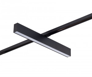 DK6630-BK Трековый светильник IP 20, 20 Вт, LED 3000, черный, алюминий