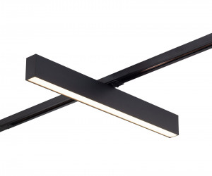 DK6630-BK Трековый светильник IP 20, 20 Вт, LED 3000, черный, алюминий