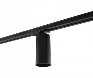 DK6502-BK Трековый светильник IP 20, 10 Вт, GU10, LED, черный, пластик