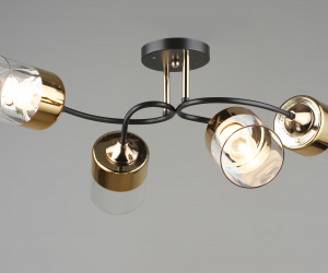 Потолочная люстра SL2836-4 CF+GD 000066042