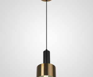 Подвесной светильник PS7956-1 BK+GD 000060173