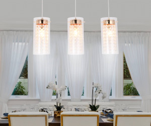 TR3663/3 GD/CL золото/прозрачный E14/3 max 40W 560*110*800